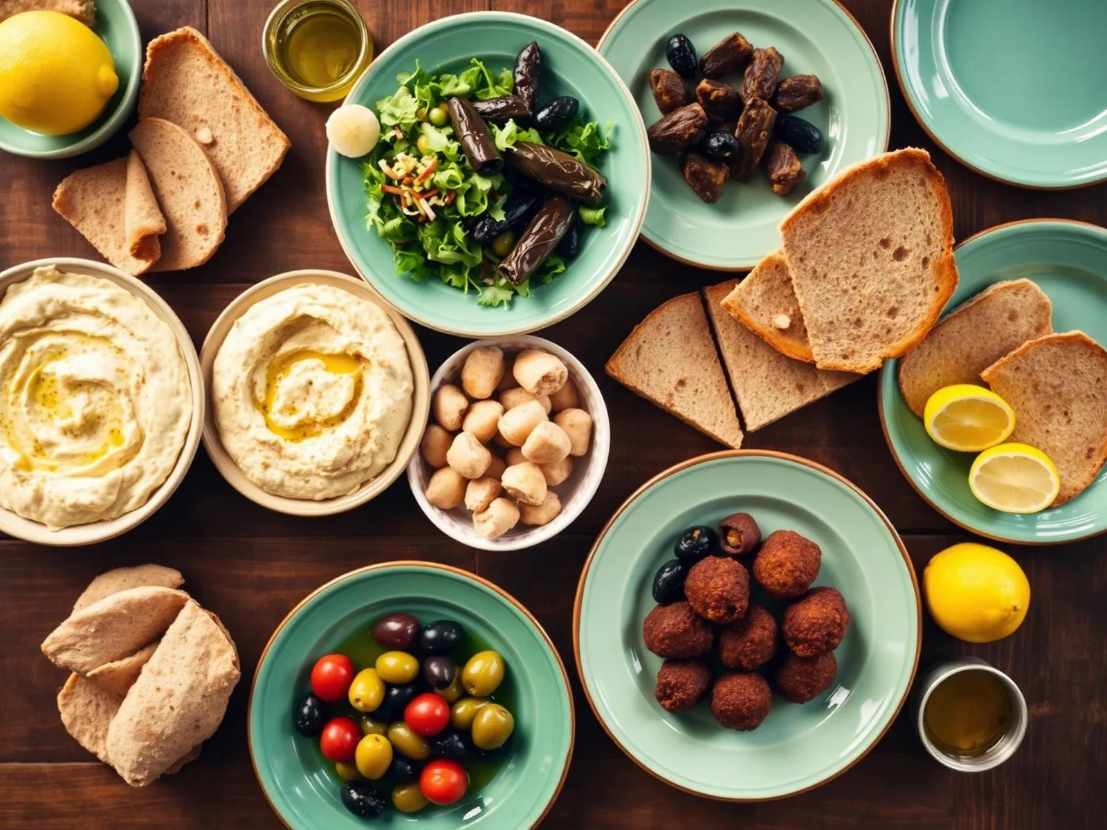 Buffet traiteur libanais Le Cœur du Liban