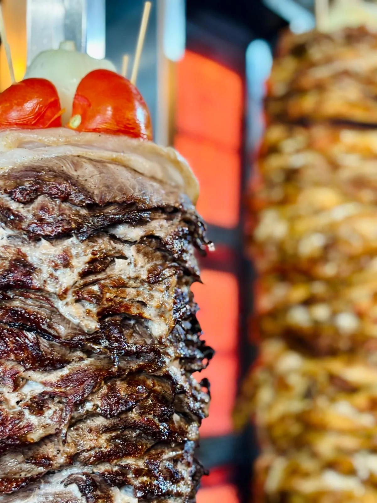 Broche de shawarma faite maison